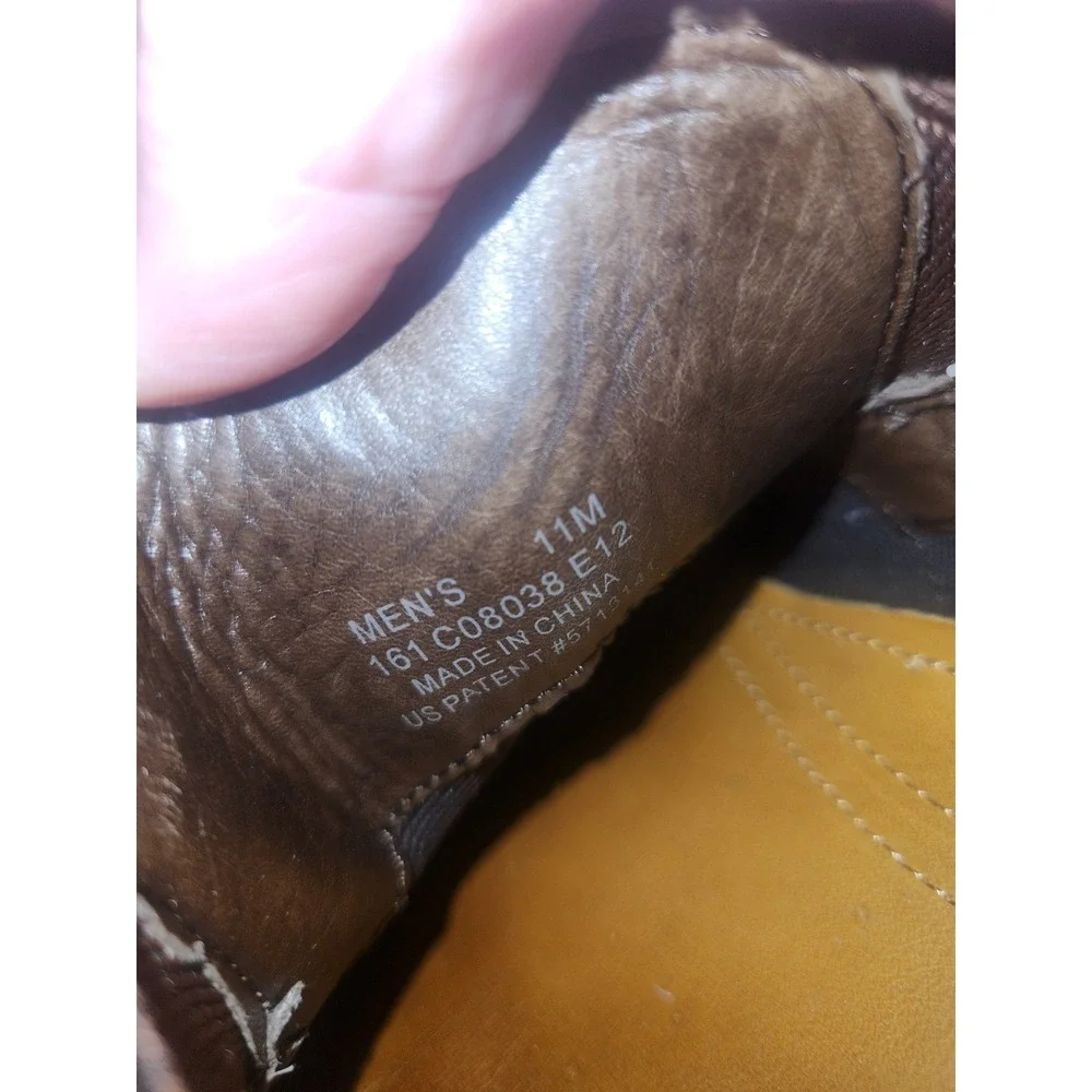 Cole Haan‎ Mens C08038 Brown Leather Nike Air Slip On Loafers Size 11M